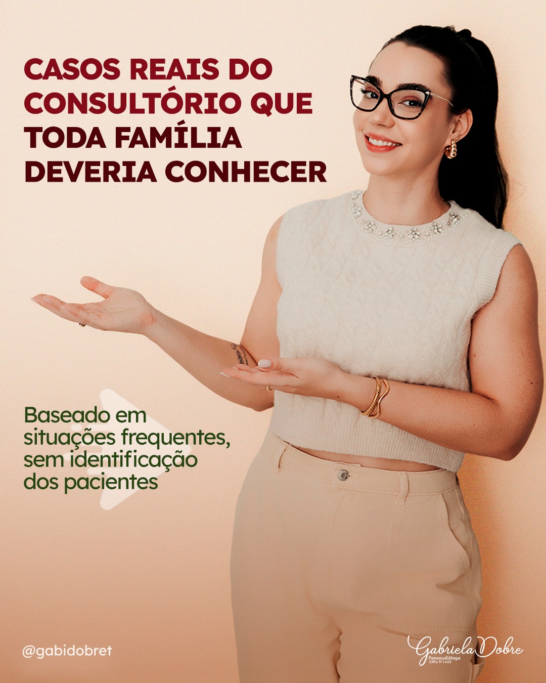 Photo by Gabriela Dobre | Fonoaudióloga Infantil on August 12, 2026. May be an image of text that says 'CASOS REAIS DO C